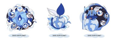 Gezegenimizin ekolojik metaforunu, Dünya gününü, kendi vatanımıza olan sevgimizi koru. Sürdürülebilir bahçe yenilenebilir enerjisi