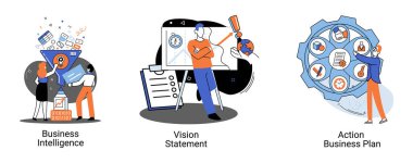 Stratejik iş planlaması, otomasyon süreci. İş misyonu, kurallar, vizyon beyanı, rekabetçi istihbarat