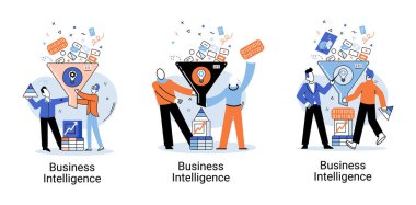 Stratejik kararlar almak için analitik bilgi toplayan ticari istihbarat veri analizi