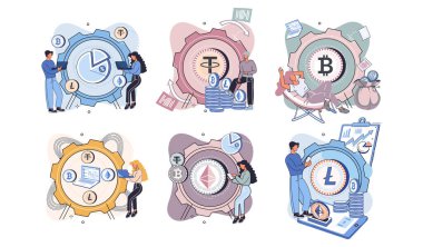 Kripto döviz platformu ve blok zinciri. Bitcoin madencilik, döviz platformu, yatırım teknolojisi