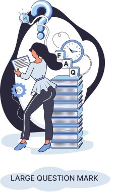 Ladge soru işareti metaforu. Sorun ve çözüm konsepti, soru işareti. Soru sor ve cevapları al. Çevrimiçi destek merkezi. Karmaşık sorunları çözmek, neden forum imzalamak. SSS sık sık yardım istedi.