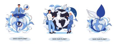 Gezegenimizin ekolojik metaforunu, Dünya gününü, kendi vatanımıza olan sevgimizi koru. Sürdürülebilir bahçe yenilenebilir enerjisi. Doğayı korumak hava ve su kirliliğini, rasyonel tüketimi durdurmak