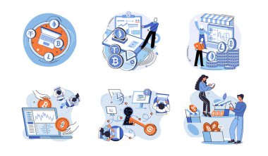 Kripto döviz platformu, bitcoin işlemleri, Bitcoin ve dijital para değişimi için kripto para piyasası. Kripto ticaret stratejileri, algoritma otomasyonu, elektronik cüzdan