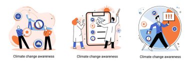 İklim farkındalığı metaforunu değiştirmek, gezegeni kurtarmak, Dünya Çevre Günü, küresel ısınma ekolojik sorunları. İnsan kaynaklı gözlemleme ve öngörülen uzun vadeli değişiklikler iklim anlamına gelir. Doğayı kurtarma stratejisi