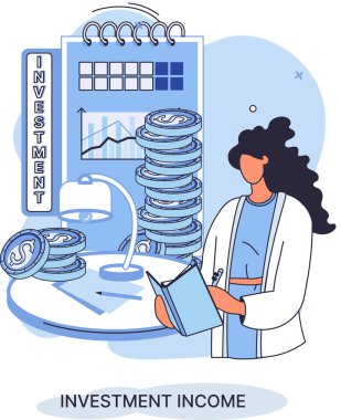 Mutlu başarılı iş kadını tablet üzerinde çalışıyor web ticaretinden iyi gelir elde ediyor. Gülümseyen kadın internette para kazanıyor, yatırımdan pay alıyor, mevduat artışını analiz ediyor