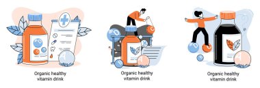 Organik ve vitamin dolu içecek. Vegan detoks yiyecek ve içecek. Sağlıklı diyet kokteyli olarak terapötik smoothie, bitkisel beslenme metaforu. Ham malzeme karışımı, enerji diyeti için beslenme doğal meyve suyu.