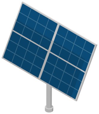 Modern akıllı güneş enerjisi santrali teknoloji ekipmanları. Dijital bağlantılı varlık. Fotovoltaik güneş panelleri ve şarj edilebilir li-ion elektrik yedekleme ile enerji santrali enerji deposu