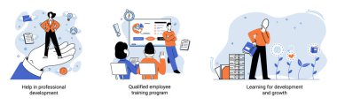 Profesyonel gelişim için yardım. Nitelikli çalışan eğitim programı. Yazılım geliştirme ve büyümeyi öğrenmek. Çevik Proje Yönetimi DevOps Ekibi, Hayat Gürültüsü Projesi toplantısı. Yaratıcı metafor