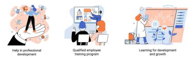 Profesyonel gelişim için yardım. Nitelikli çalışan eğitim programı. Yazılım geliştirme ve büyümeyi öğrenmek. Çevik Proje Yönetimi DevOps Ekibi, Hayat Gürültüsü Projesi toplantısı. Yaratıcı metafor