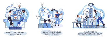 Profesyonel gelişim için yardım. Nitelikli çalışan eğitim programı. Yazılım geliştirme ve büyümeyi öğrenmek. Çevik Proje Yönetimi DevOps Ekibi, Hayat Gürültüsü Projesi toplantısı. Yaratıcı metafor