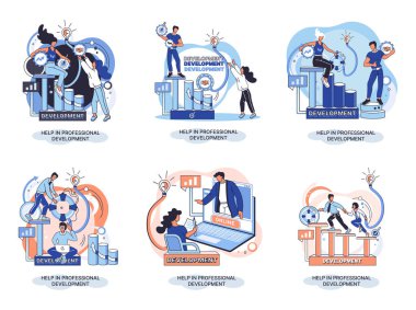 Profesyonel gelişim metaforunda yardım. Nitelikli çalışan eğitim programı. Kursu tazele. İnsan Kaynakları Yönetim Örgütü. İş eğitimi atölyesi. Takımda okul kişiliği gelişimi