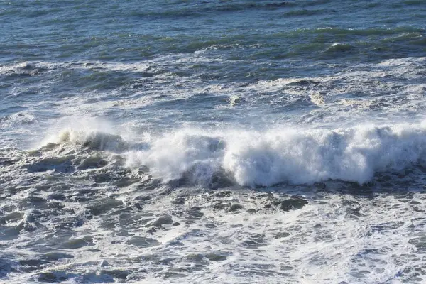 Grote Zee Golven Water Spatten — Stockfoto