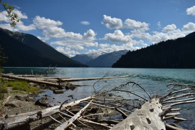Joffree Gölleri 'nin güzel manzarası, M.Ö. Kanada