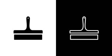 Oyuncak bıçak ikonu. Vektör illüstrasyonu.