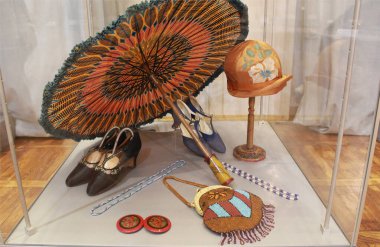 28 Kasım 2017. Minsk. Sergi Moda A. Vasiliev. Editör..