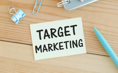 Hedef pazarlama, hedef pazarlama ve konsept üzerine notlar