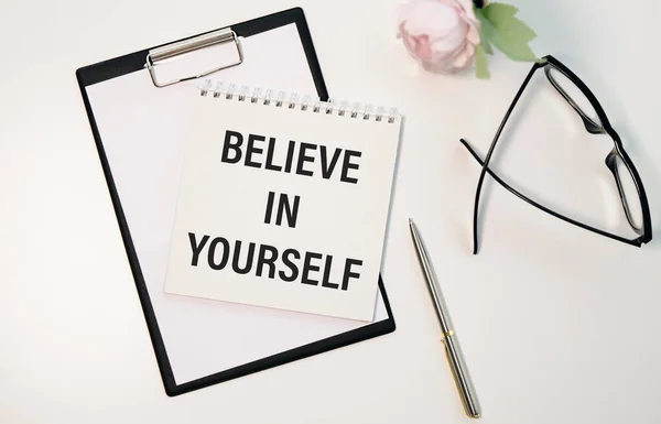 Text sign showing Believe In Yourself. Conceptual photo Encouraging someone Self-confidence Motivation quote.