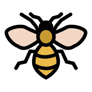 Yaban arısı için doldurulmuş taslak simgesi.