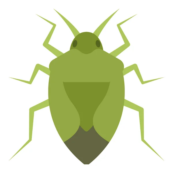 Flat Color Icon Stink Bug — Stock Vector