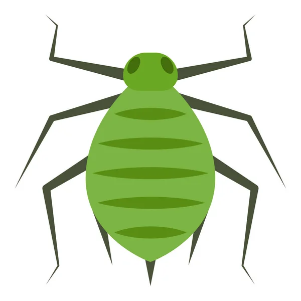 Flat Color Icon Aphid — Stock Vector