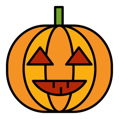 Balkabağı için doldurulmuş taslak simgesi.