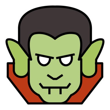 Dracula için doldurulmuş dış hat simgesi.