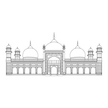 Görüntü: Baadshahi Camii, Lahor - Pakistan.