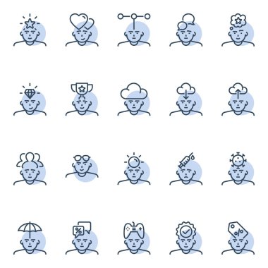 Düşünmek için ana karakter simgelerini çember içine al.