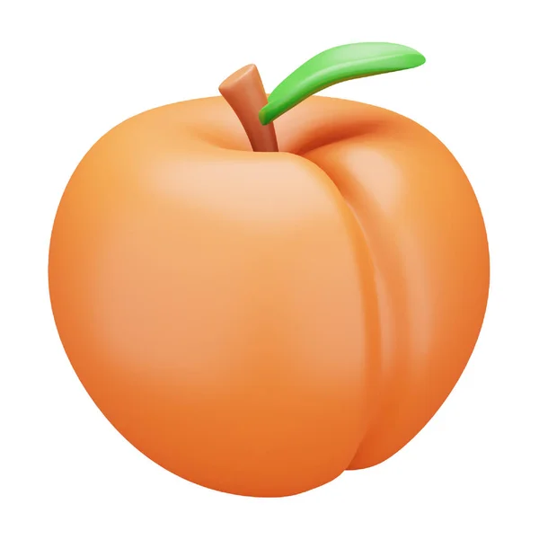 Apricot Rendering Isometric Icon — Image vectorielle