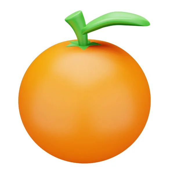 Orange Rendering Isometric Icon — ストックベクタ