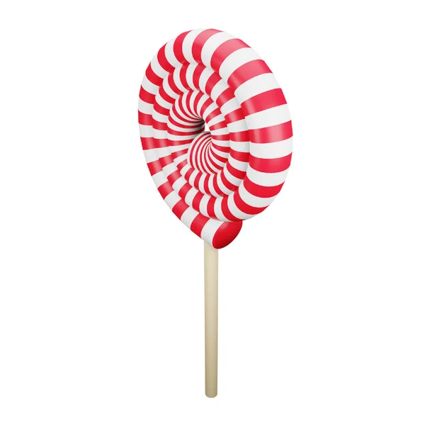 Lollipop Rendering Isometric Icon — Stok Vektör