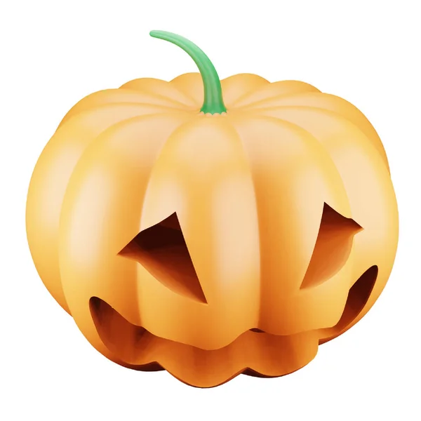 Pumpkin Rendering Isometric Icon — Stockvector