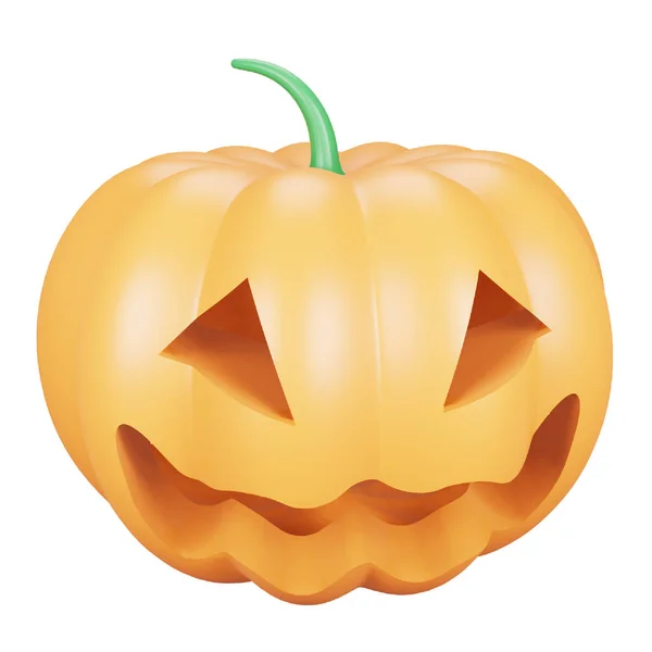 Pumpkin Rendering Isometric Icon — ストックベクタ