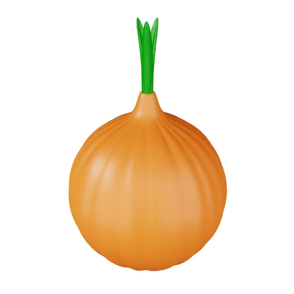 Onion Rendering Isometric Icon — Image vectorielle