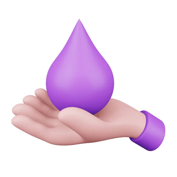 Blood Donation Rendering Isometric Icon — ストックベクタ