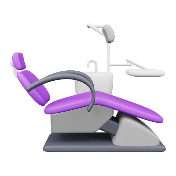 Dental Chair Rendering Isometric Icon — Vector de stock