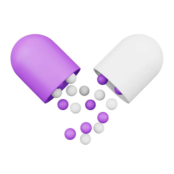 Medicine Rendering Isometric Icon — Archivo Imágenes Vectoriales