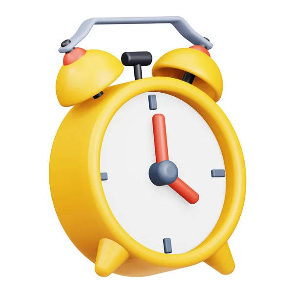 Alarm Clock Rendering Isometric Icon — Vector de stock