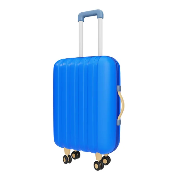 Suitcase Rendering Isometric Icon — Stockvektor