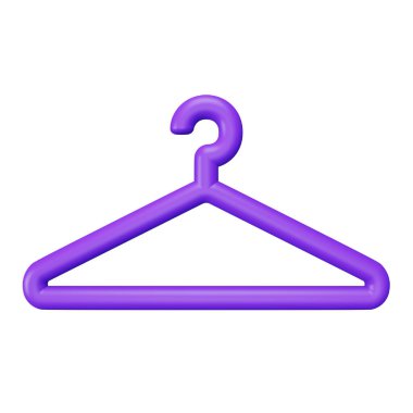 Kumaş askısı 3d eşölçümleme simgesi.