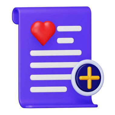 Dilek listesi 3d eşölçümleme simgesi.