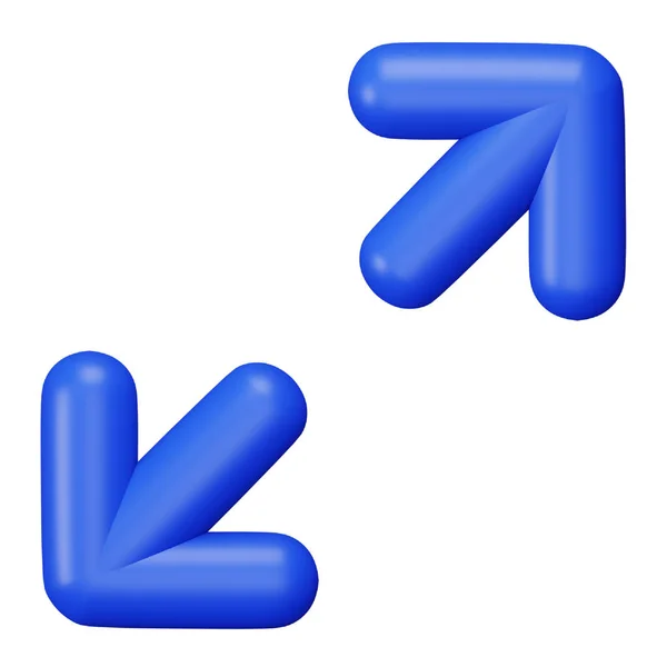 Erweitern Sie Das Icon Für Isometrische Fettlinien — Stockvektor