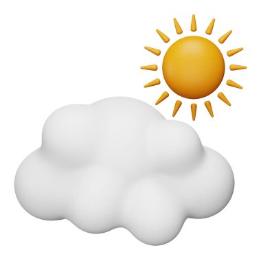 Güneş ışığı 3d eşölçümleme simgesini tamamla.