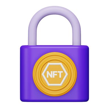 Güvenli 3d izometrik oluşturma simgesi.