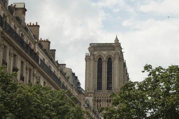Notre Dame Catedral Cidade — Fotografia de Stock