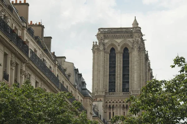 Notre Dame Katedrális Város — Stock Fotó