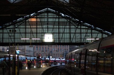 Tren istasyonunda tren.