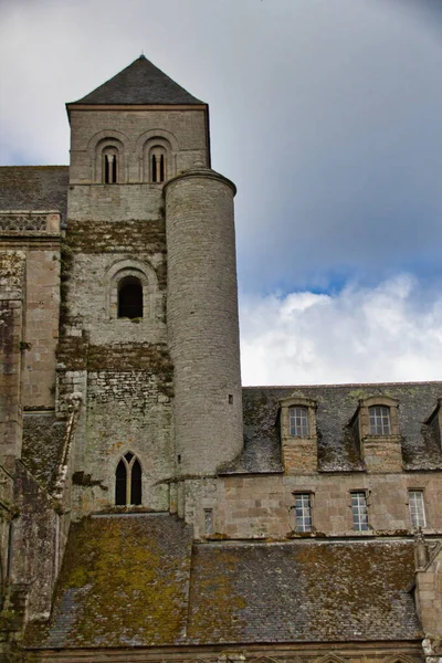 Vieille Porte Dans Église — Photo