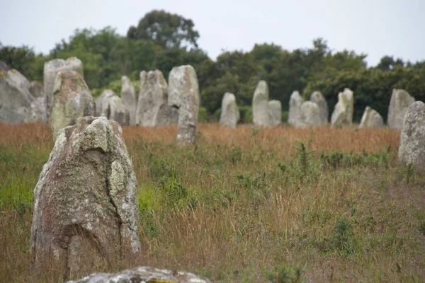 Stone Cross Field — Fotografia de Stock
