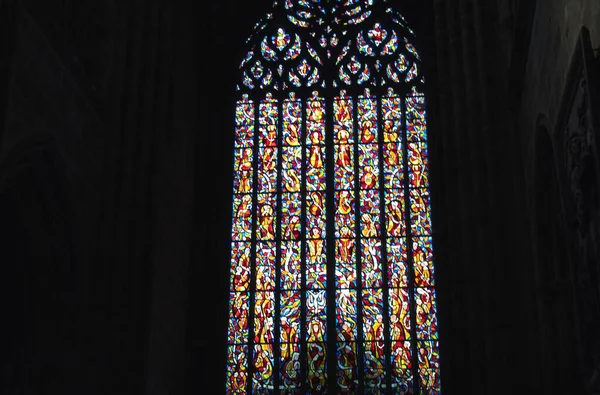 Kirchenfenster Der Kirche — Stockfoto